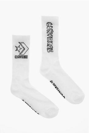 Converse Contrasting Logo 2 Pairs of Socks Set size 39-42