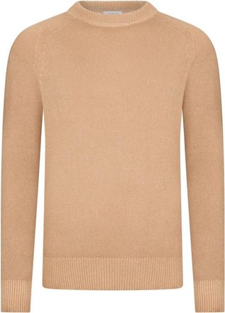 Malo Veelzijdige Pullover - Heren - Cashmere truien - Beige - M - Kasjmier - Truien & Vesten