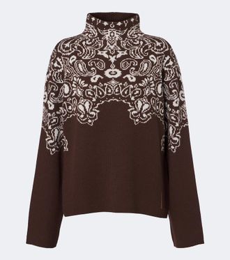 Goldbergh Anshin knitted jacquard sweater