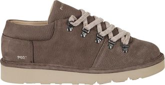 Panchic P007 Klei Veterschoen - Heren - Sneakers - Bruin - 44 EU - Leer - Schoenen