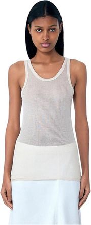 Christophe Lemaire Seamless Tank Top - Dames - Tops zonder mouwen - Roze - L - Tops