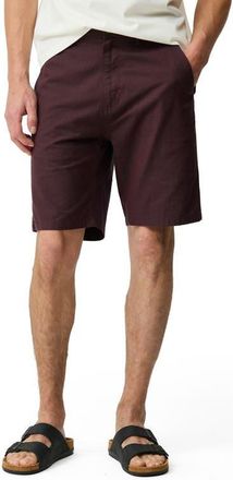 Rodd & Gunn Millwater Stretch Twill Shorts in Oxblood at Nordstrom, Size 33
