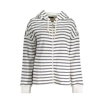 North Sails Dames, Sweatshirts & Hoodies, Wit, Maat: XS Katoen
