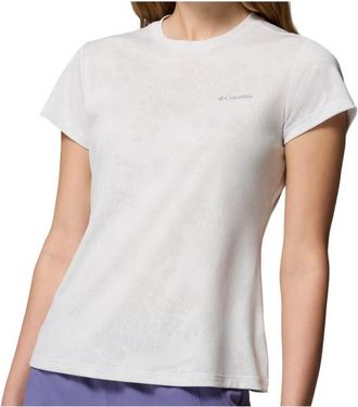 Columbia Bluebird Canyon II S/S Crew Funktionsshirt f&uuml;r Damen | wei&szlig;