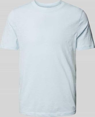 Mc Neal T-Shirt mit Stehkragen in Hellblau, Gr&ouml;&szlig;e XXL