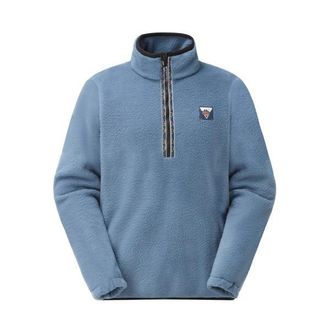Picture Kimag 1/4 Zip Fleece Fleecepullover f&uuml;r Herren | blau