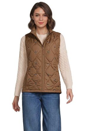 Lands End FeatherFree Insulated Vest in Ducks/honey Beige at Nordstrom, Size X-Large