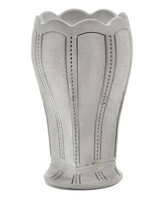 Serax Josephine scalloped-detail vase - Grey