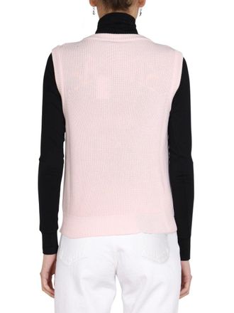 Raf Simons Cotton Knit Tank Top - Pink
