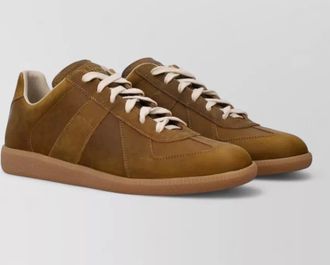 Maison Margiela leather low-top sneakers