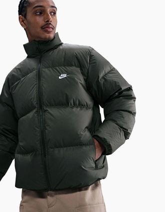 Nike Mens Therma Fit Club Puffer Jacket - Black - Size: 38/Regular