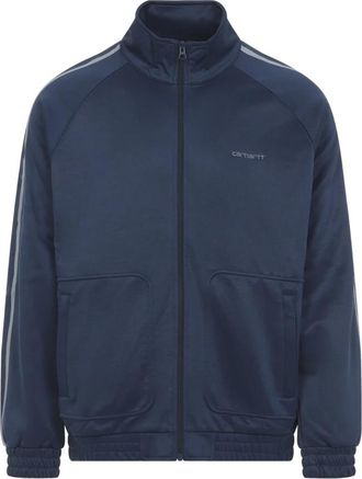Carhartt Work in Progress Bolar Sweat Jacket - Heren - Vesten met rits - Blauw - XL - Katoen - Hoodies & sweatvesten