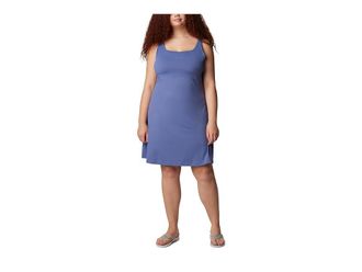 Columbia Plus Size Freezertm III Dress Womens Dress Bluebell : 2X, Polyester/Elastane