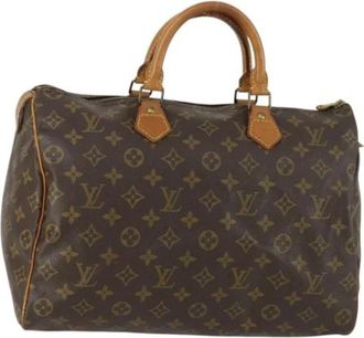 Louis Vuitton Pre-owned Handbags, female, Brown, Size: ONE SIZE Pre-owned Vintage Handbag