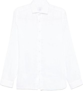 Xacus White Cotton Shirt