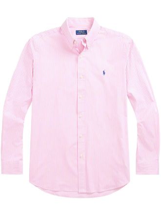 Polo Ralph Lauren striped poplin shirt - Pink