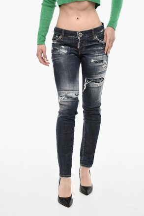 Dsquared2 Distressed Regular-Waist Jeans Dsquared2
