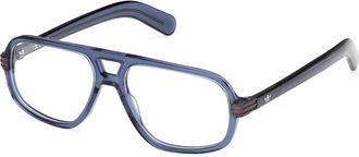 adidas Blauwe Brillen Or 5105 Zonnebril - unisex - Brillen - Blauw - 55 MM - Accessoires