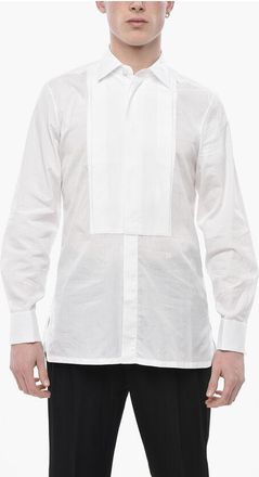 Givenchy Cotton Tuxedo Shirt with Hidden Placket size 39