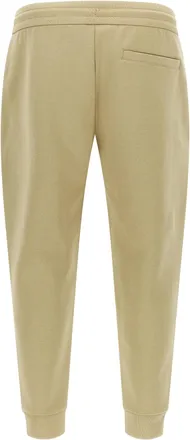 HUGO BOSS Cotton-Blend Joggers - Khaki