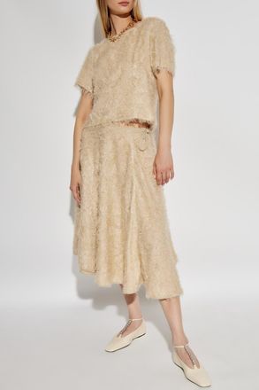 By Malene Birger Skirt Dixia, Womens, Beige