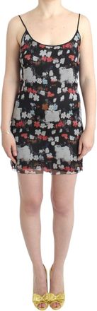 Costume National Floral silk mini Womens dress