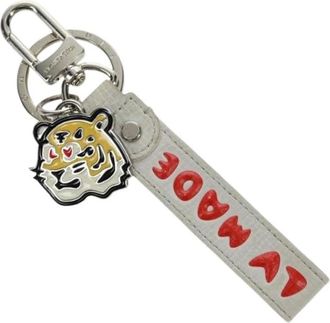 Louis Vuitton Pre-owned Accessories, female, White, Size: ONE SIZE Pre-owned Metal Key-holder