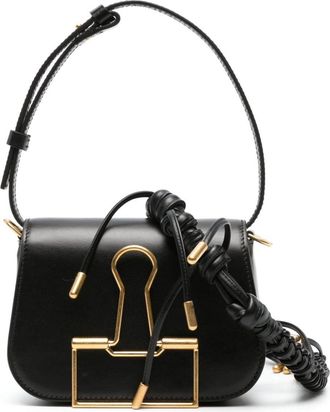 Off-white Skeleton Binder shoulder bag - women - Leather/Cotton/Acrylic - One Size - Black