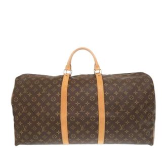 Louis Vuitton Pre-owned Weekend Bags, unisex, Brown, Size: ONE SIZE Pre-owned Keepall 60