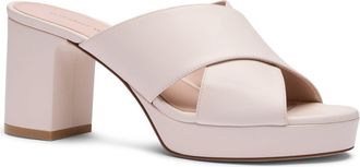 Stuart Weitzman Dayna Platform Sandal in Linen at Nordstrom, Size 10.5