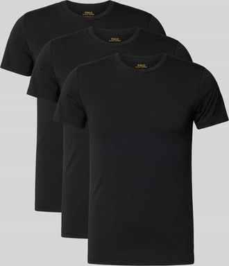 Ralph Lauren Regular Fit T-Shirt aus Baumwoll-Mix im 2er-Pack in Black, Gr&ouml;&szlig;e XXL