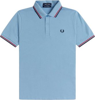 Fred Perry Hombre, Camisetas, Azul, Talla: XS