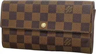 Louis Vuitton Ebene Long Wallet (Bi-Fold) (Pre-Owned)