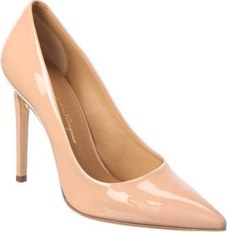 Ferragamo Ilary Pointed-Toe Patent Pump