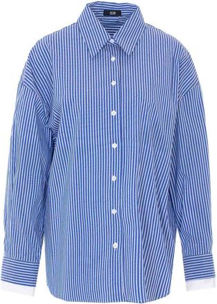 Eleh Blue And White Shirt