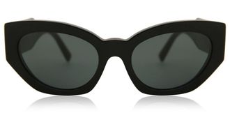 Versace VE4376B Asian Fit GB1/87 Womens Sunglasses Black Size 54