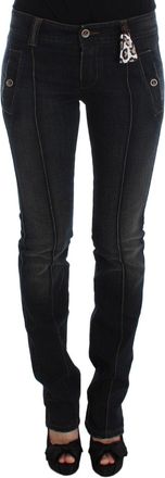 Ermanno Scervino Wash Cotton Slim Fit Womens Jeans