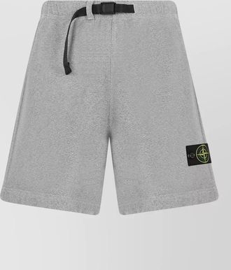 Stone Island jogger shorts wide leg casual style