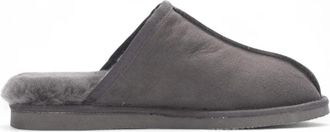 TruClothing Sheepskin Suede Mule Slippers