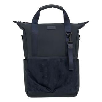 Boggi Milano Tassen, Heren, Blauw, ONE Size, Technical Fabric 3way Bag