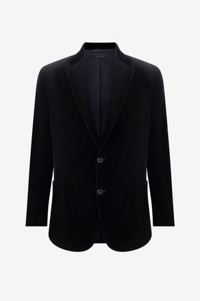 Brioni Einreihiger Blazer aus Samt