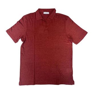 Gran Sasso Heren, Tops, Rood, Maat: M Linnen