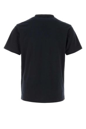 Stone Island Crewneck Cotton T-Shirt - Navy