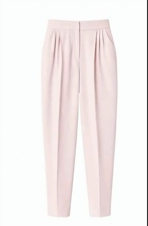 Twin-Set Cropped Soft Fit Pleated Trousers