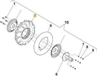 STIGA Sports Neum&aacute;tico Stiga Original - 118802877/0