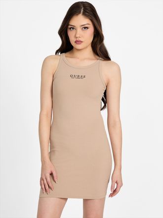 Guess Electra Ribbed Logo Dress