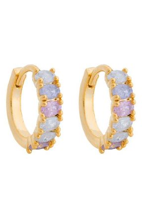 Girls Crew Dreaming About You Hoop Earrings in Gold at Nordstrom