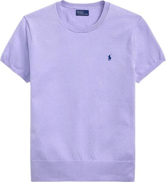 Polo Ralph Lauren T-shirt con logo - Viola