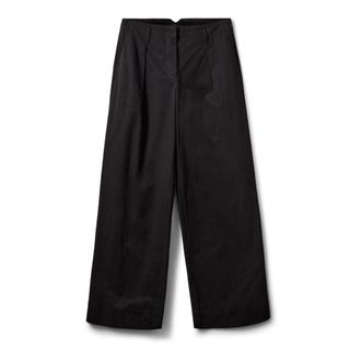 Sofie Schnoor Wide Broeken - Dames - Wijde Broeken - Zwart - XL - Broeken