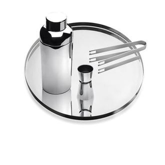 Mepra Stile By Pininfarina Bar Set - 2 Piece in Silver at Nordstrom